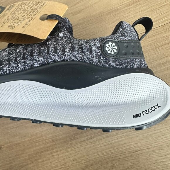 ✨Nike React X Infinity Run 4 Size 9 Women's Running Shoes Black/White DR2670-003 - Picture 9 of 11
